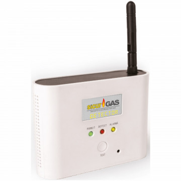 Detector Gaz Wireless Sicur Gas 868 MHz - Tehnologie LoRa | Termix