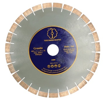 Disc diamantat Tudee debitare granit, standard, 400x50x12x3.1mm, reductie