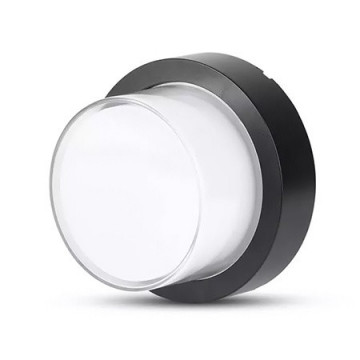Lampă LED V-Tac VT-828 12W IP65 3000K Negru | Termix 🏠