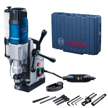 Mașină de găurit și înșurubat Bosch GBM 50-2 | 1200W | Valiză + suport de găurit + accesorii
