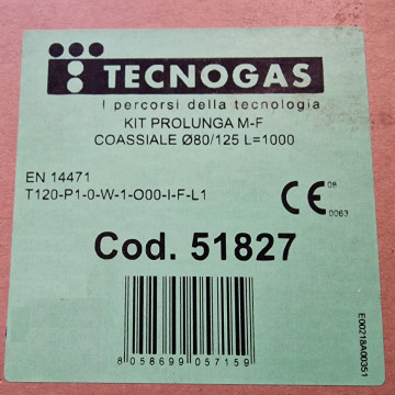 eticheta Prelungire MF Kit evacuare gaze arse admisie aer Tecnogas