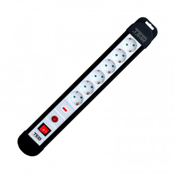 Prelungitor cu protectie 3x1.5mm2 6 Prize 5m