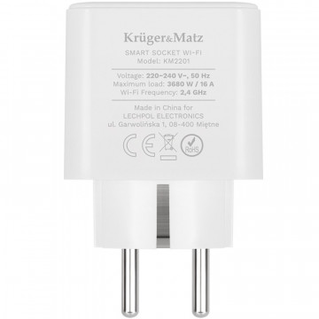Priza smart Krüger Matz Connect P3 Tuya