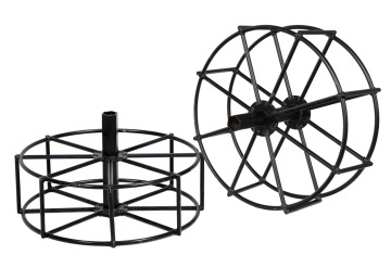 ProGARDEN Set roti metalice 500x170, manicot cu flanse hex 23mm pentru motocultor Campo