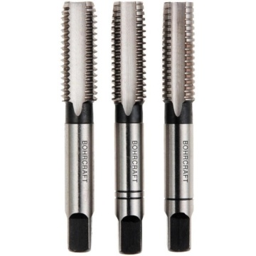 Set 3 tarozi Unior pentru filetare manuala M8, 1.25x6.8x56mm