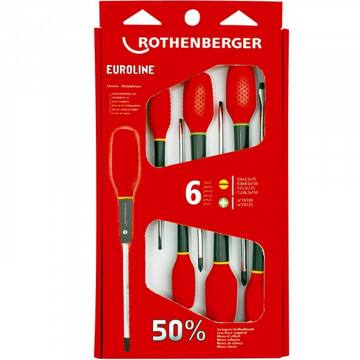 ambalaj Set 6 Surubelnite Rothenberger Euroline Euroline