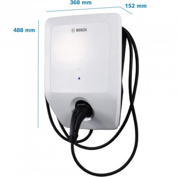dimensiuni Power Charge 7000i Statie electrica Bosch 11 kW pentru incarcare auto