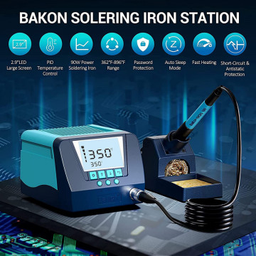 Statie de lipit cu LCD Bakon BK90 90W