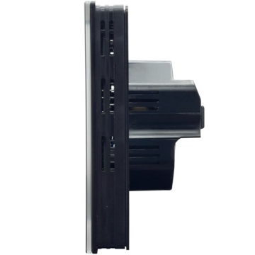 Termostat programabil cu fir Homplex 922 wifi black montaj in doza