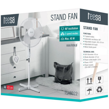 ambalaj Ventilator cu picior 3 viteze Teesa TSA8022