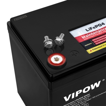 Racord Acumulator LiFePO4 12.8V 100Ah cu BMS Vipow BAT0496 | Termix