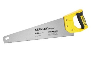 ✅ Ferăstrău de mână Stanley SharpCut 450mm | Tăiere Precisă 🪵