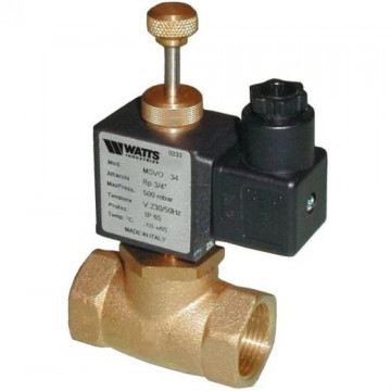 🛡️ Electroventil Watts MSVO34 3/4" | Normal Deschis | Termix.ro