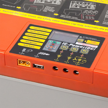 Acumulator gel deep cycle afișaj Rebel BAT0410 | 12V 100AH - Img 4