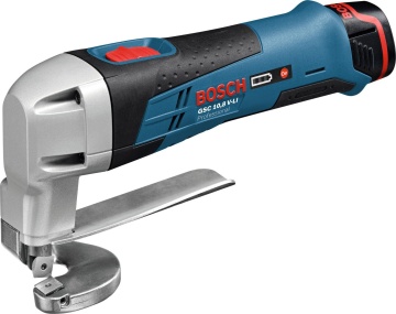 Bosch GSC 12V-13 | Foarfecă Tablă 12V | 2x Acumulatori GBA | Termix