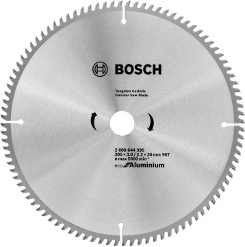 Bosch Panza ferastrau circular Eco for Aluminium, 305x30x3mm, 96T