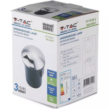ambalaj Corp iluminat ingropat soclu MR16 V-Tac VT-7678-1