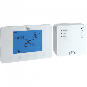 Cronotermostat Wireless Ferroli FER 209 | Programabil | Termix