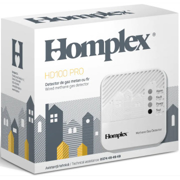 ambalaj Detector de gaz fara fir Homplex HD100 Pro pentru gaz metan