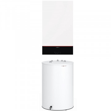 Pachet Centrala Viessmann Vitodens 100-W 25 kW + Boiler 120L | Termix