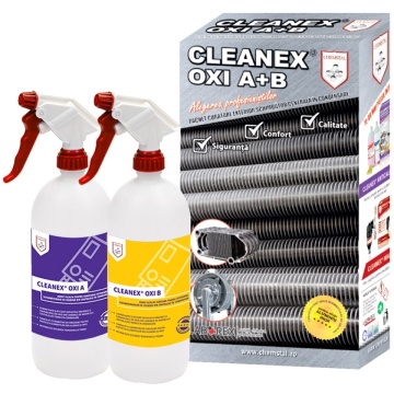 Pachet curățare Cleanex Oxi A + B