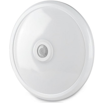 Plafoniera LED 12W Senzor miscare 4000K VT-13 alb neutru