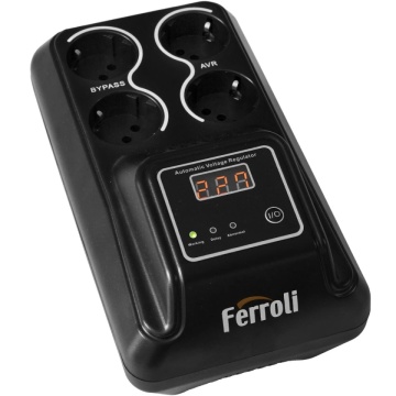 Stabilizator Tensiune Ferroli STR-500 cu Releu 500VA | Termix.ro