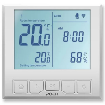 Termostat Încălzire în Pardoseală Poer Smart - Control Wi-Fi | Termix