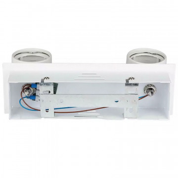 racord Corp iluminat 2x GU10 unghi reglabil V-Tac VT-789