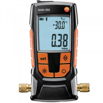 Vacuumetru Digital Testo 552 | Bluetooth & Senzor Fără Service | HVAC/R | Termix