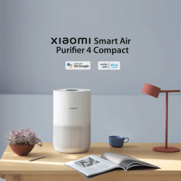 Purificator de aer Xiaomi Smart Air Purifier 4 Compact BHR5860EU pe spate