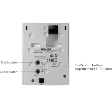 conectare Termostat fara fir Siemens RDH100RF Set