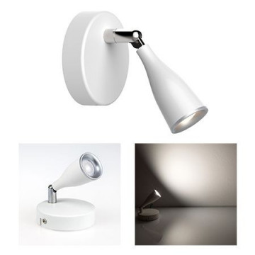 💡 Lampă LED Perete V-TAC VT-805 Albă, 4.5W, Alb Neutru - Termix