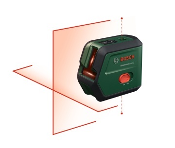🔴 Nivelă Laser Bosch UniversalLevel 2 | Linii în Cruce | 12m | Termix