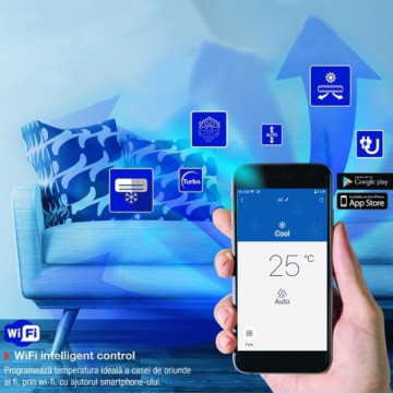 Aer conditionat split Gree Amber control wifi