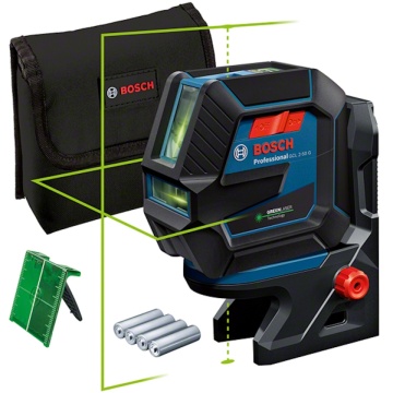 Bosch GCL 2-50 G - Nivelă Laser Verde Combi + Suport RM 10