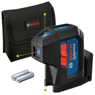 Bosch GPL 3 G - Nivela Laser Verde 3 Puncte, 30m, IP65 - Termix