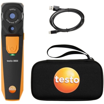 Cameră Termoviziune Telefon Testo 860i Kit | Compactă & Profesională | Termix 📱🌡️