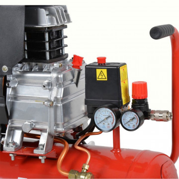Compresor Aer HECHT 2026 | 24L, 1500W, 8 Bar, pe Ulei 🛠️ - Img 2