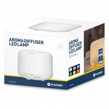 ambalaj Difuzor aromaterapie iluminat RGB Platinet PDLAD12W