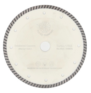 Disc diamantat Tudee debitare beton armat, premium, 180x22.2x7.5x2.2mm