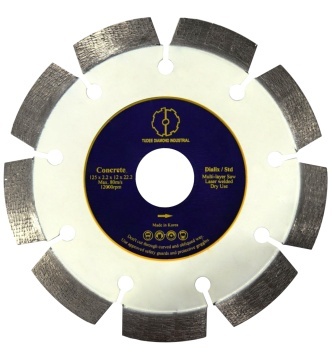 Disc diamantat Tudee debitare beton, standard, 125x22.2x12x2.2mm