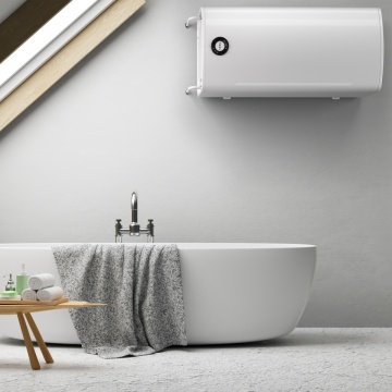 montaj orizontal Boiler electric Tesy BelliSlimo Lite Dry