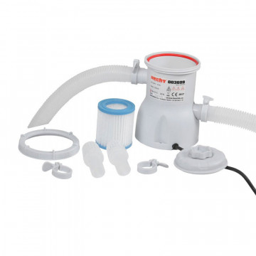 Filtru piscina Hecht 003609 230V 1136 h alb - Img 3