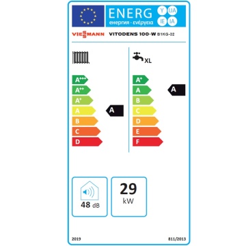 eticheta energetica Vitodens 100-W 32 B1KG