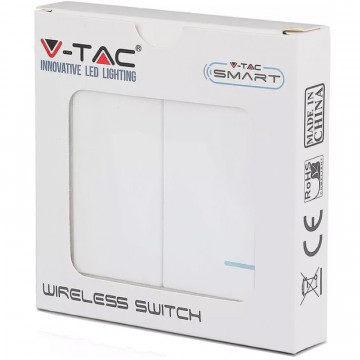 ambalaj Intrerupator dublu wireless IP54 VT-5132