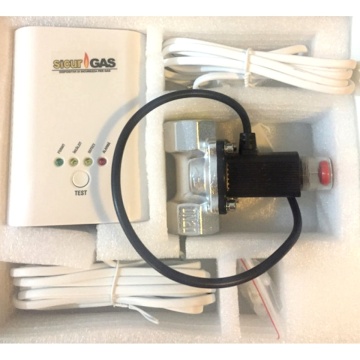 ambalaj kit detectare gaz Sicurgas cu electrovana 3/4"