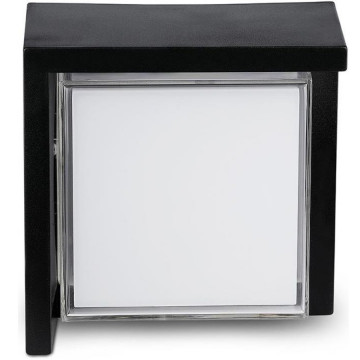 Lampa de perete LED 12W IP65 4000K alb neutru V-Tac VT-827 negru