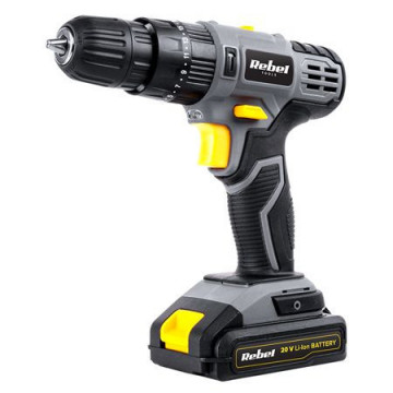 Mașină găurit înșurubat cu acumulator Rebel RB-1002