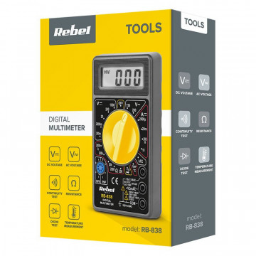 ambalaj Multimetru universal Rebel RB-838